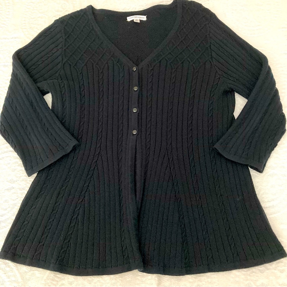 Croft & Barrow button down sweater